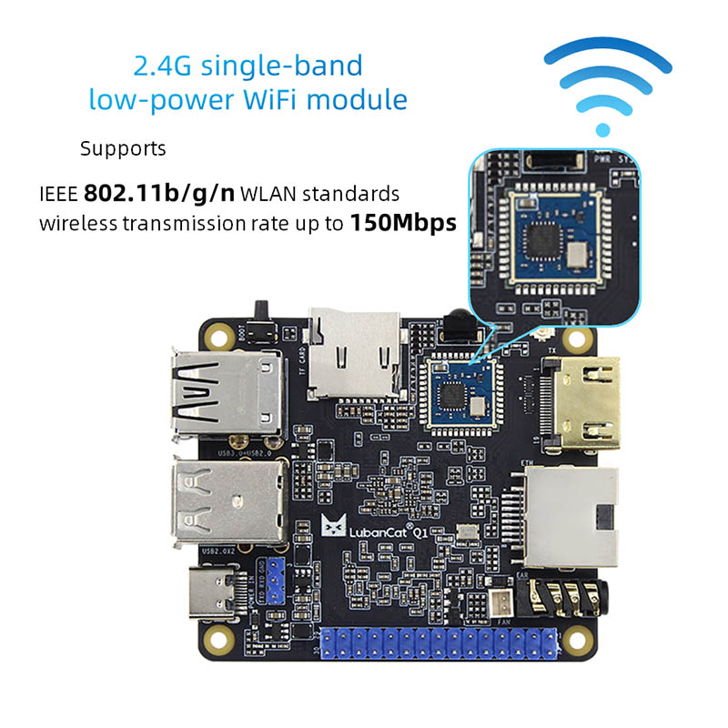 Motherboard Retux RK3528A Onboard SBC